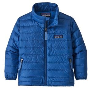 Patagonia Quilted Blue Jacket Superior Blue